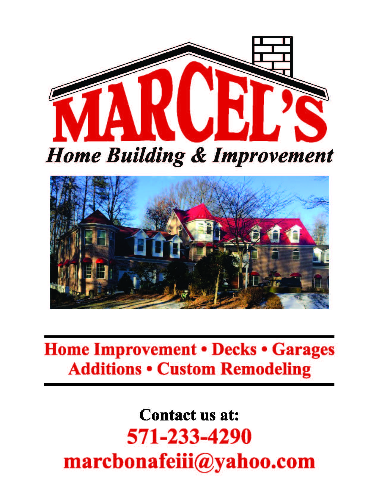 Marcel's Home Building and Improvement